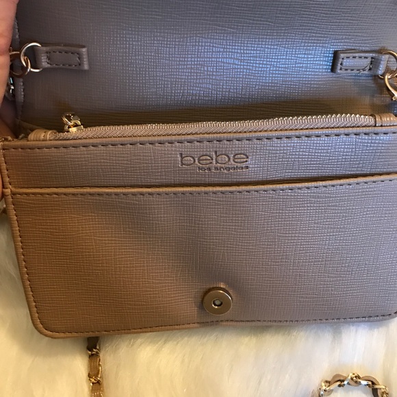Bebe Saffiano Crossbody Purse π - Picture 3 of 5